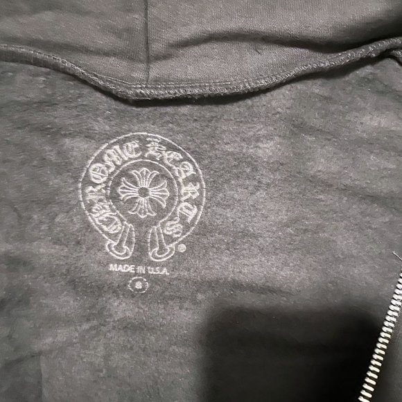 Chrome Hearts Multi Color Cross Cemetery Zip Up Hoodie - Picture 9 of 9